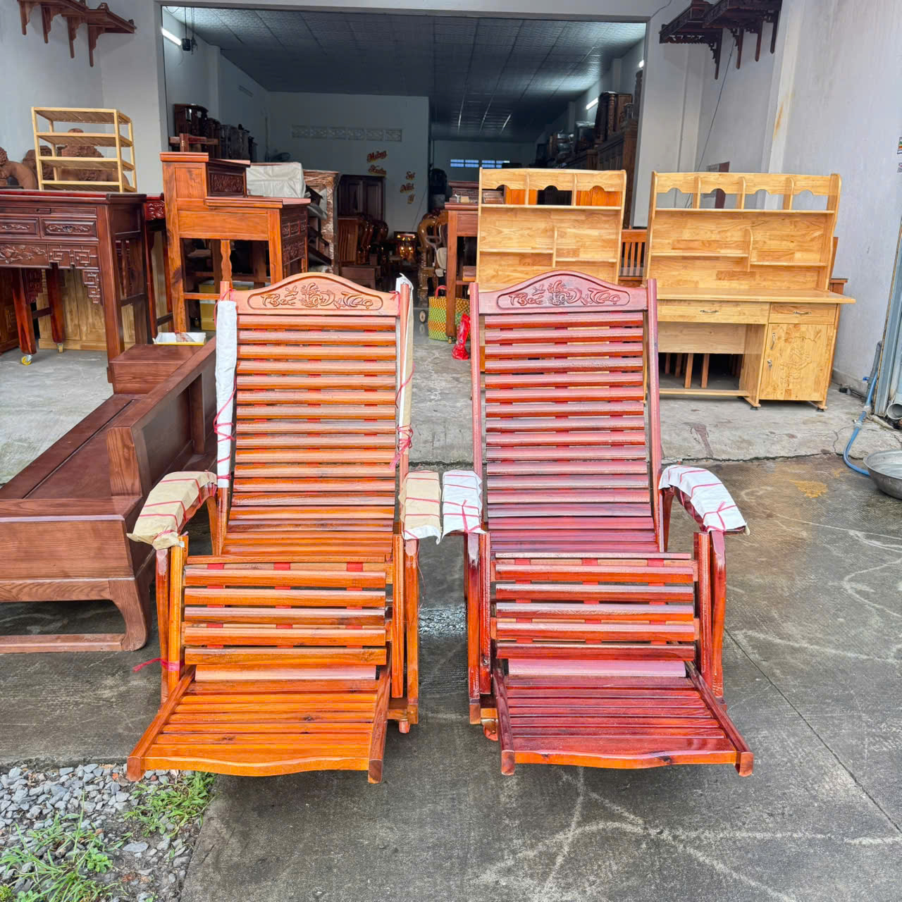 Ghế Dây Thư Giãn Gỗ Tràm Bông Vàng